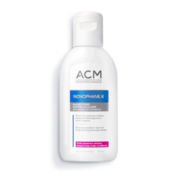 ACM NOVOPHANE K SHAMPOOING ANTI-PELLICULAIRE 125ML