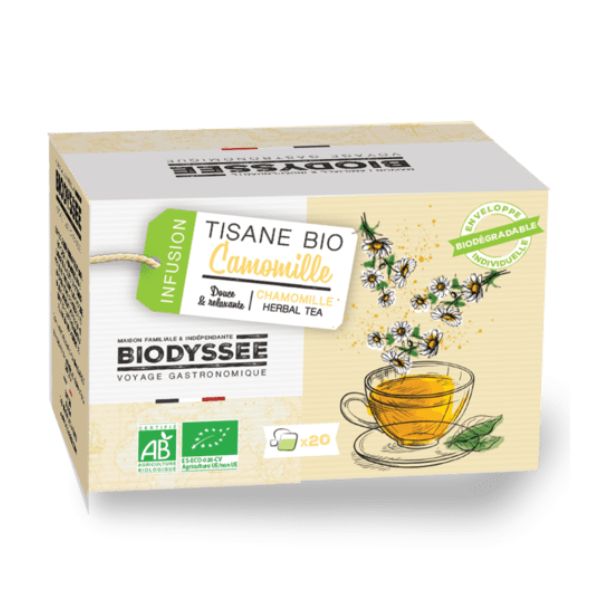 BIODYSSE TISANE BIO CAMOMILLE B20