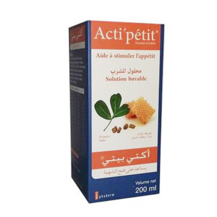 ACTIPETIT SB 200ML SOLUTION BUVABLE