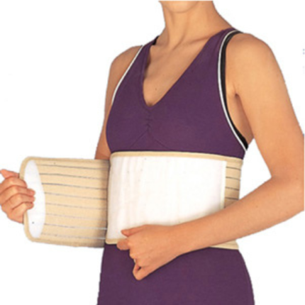 ORTHOMED CEINTURE ELASTIQUE ABDOMINALE 2 BANDES TAILLE XL REF C008