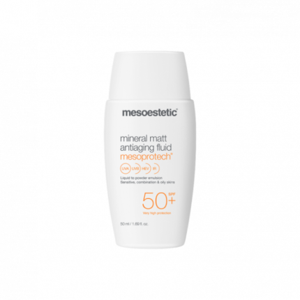 MESOESTETIC MESOPROTECH MINERAL MATT ANTI-AGE FLUIDE SPF50+ 50ML