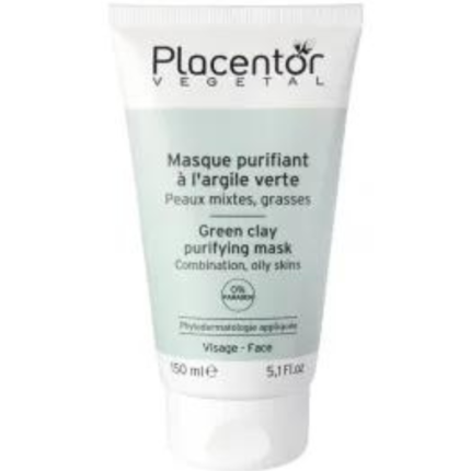 PLACENTOR MASQUE PURIFIANT ARGILE VERTE PEAUX MIXTES GRASSES 150ML REF P11040