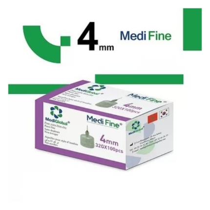 MEDIFINE AIGUILLE 4MM B25