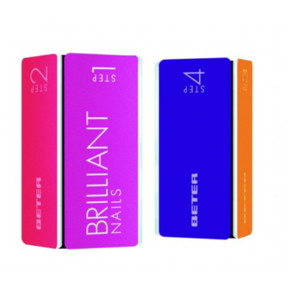 BETER POLISSOIR A ONGLES 4 ETAPES