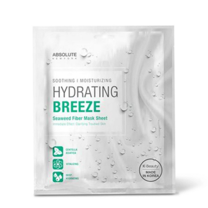 ABSOLUTE NEW YORK HYDRATING BREEZE SEAWEED FIBER MASK REF SFMS02