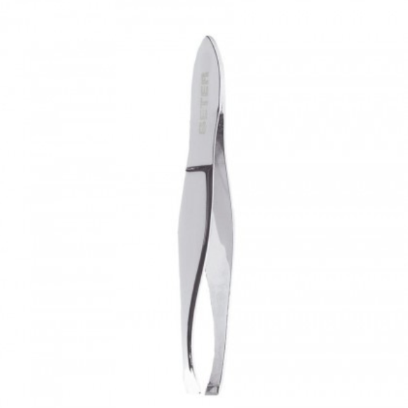BETER PINCE A EPILER CHROME POINTE DROITE 7.2CM REF 24001