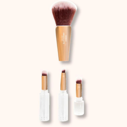 ABSOLUTE ANBY 4IN1 CHEEK EYE BRUSH REF ABMB25