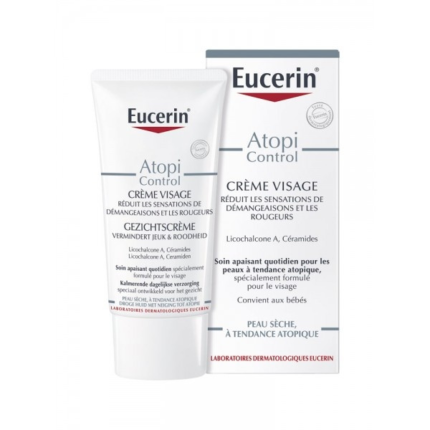 EUCERIN ATOPICONTROL CREME VISAGE CALMANTE 50ML