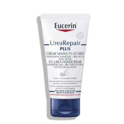 EUCERIN CREME MAINS REPARATRICE 5% UREE PEAU SECHE 75ML