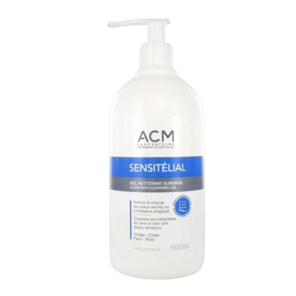 ACM SENSITELIAL GEL NETTOYANT SURGRAS 500ML