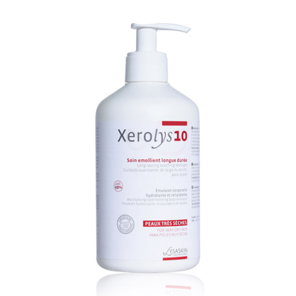 LCA PHARMA XEROLYS 10 LYSASKIN PEAUX TRES SECHES 200ML