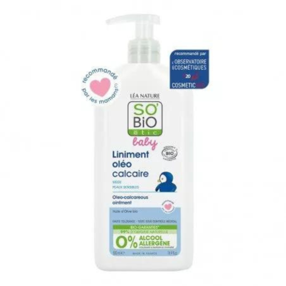 SO'BIO ETIC BABY LINIMENT OLEO CALCAIRE 500ML