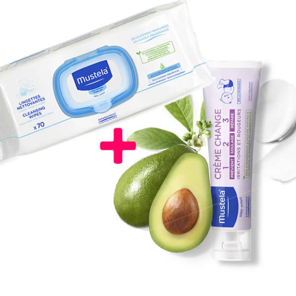 MUSTELA PACK CREME DE CHANGE + LINGETTES