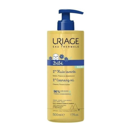 URIAGE BEBE 1ER HUILE LAVANTE APAISANTE 500ML