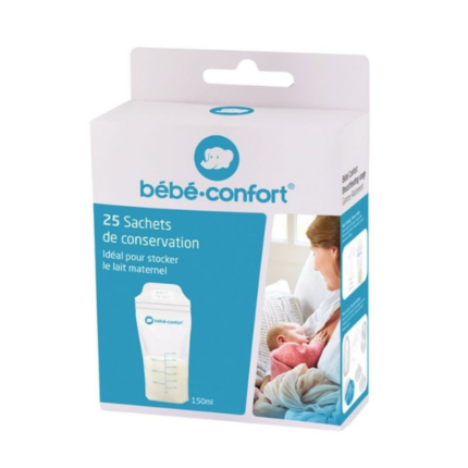 BEBE CONFORT SACHET DE CONSERVATION DU LAIT *25